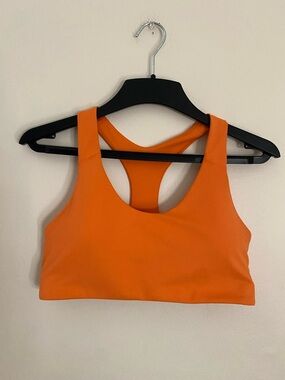 Old Navy Orange Racerback Sports Bra size large